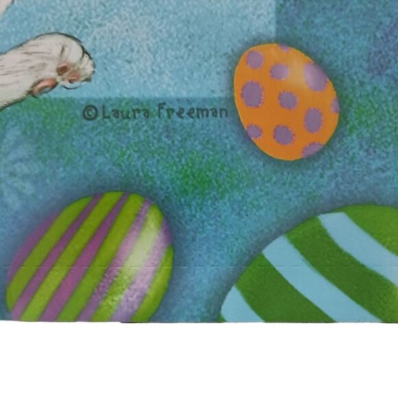 Easter Mailbox Wrap Laura Freeman Bunny Rabbit Magnetic Spring Wrapper Eggs.  Co - Picture 4 of 16